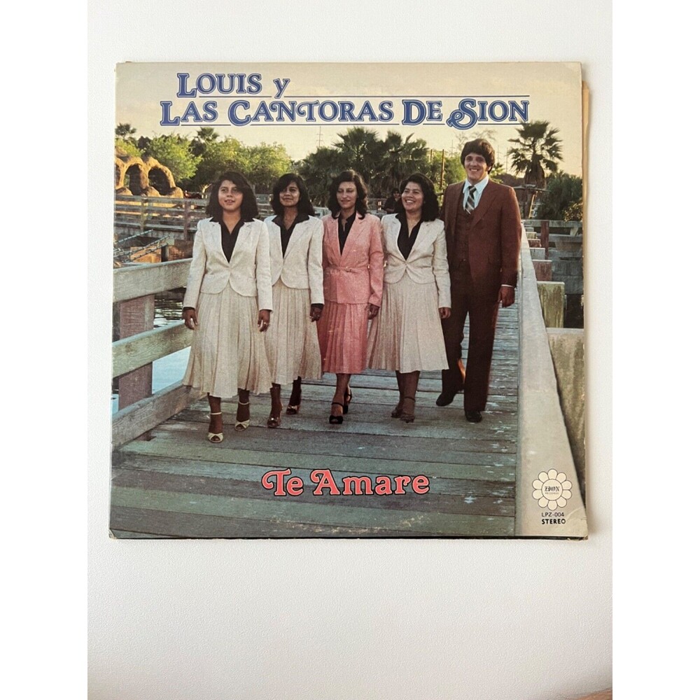 Louis y Las Cantoras De Sion Te Amare LP Zion Records LPZ-004 VG